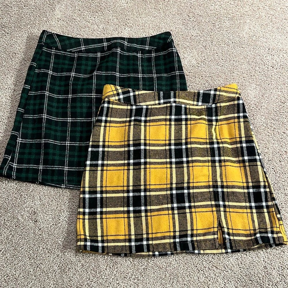 Plaid Women’s Skirts (2)